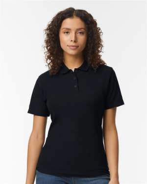 Blank Gildan 64800L - Softstyle® Women's Pique Polo