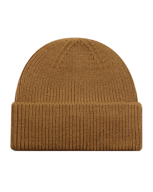AJM International 1G270M Acrylic Cuff Toque with Flat Seams