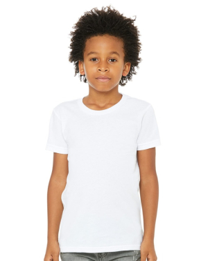Blank BELLA + CANVAS 3001Y - Youth Jersey Tee