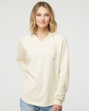 Independent Trading Co. PRM2500 - Women’s Lightweight California Wave Wash Hooded Sweatshirt