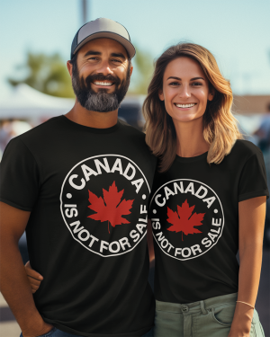 Canada Is Not for Sale Badge T-Shirt