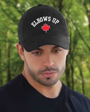 Ideal Caps ID3161 - Elbows Up Canadian Hockey Grit & Protest Hat