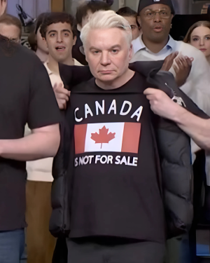 Mike Myers “Canada Is Not for Sale” SNL T-Shirt